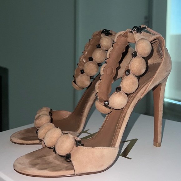 Alaia Bombe Heels Size 37 in Blush - Picture 3 of 6